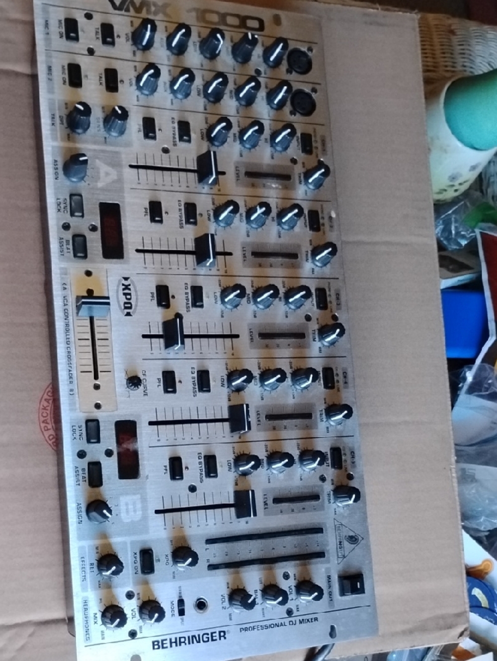 Professional DJ  Rackmount Console Mixer -7 Channel
